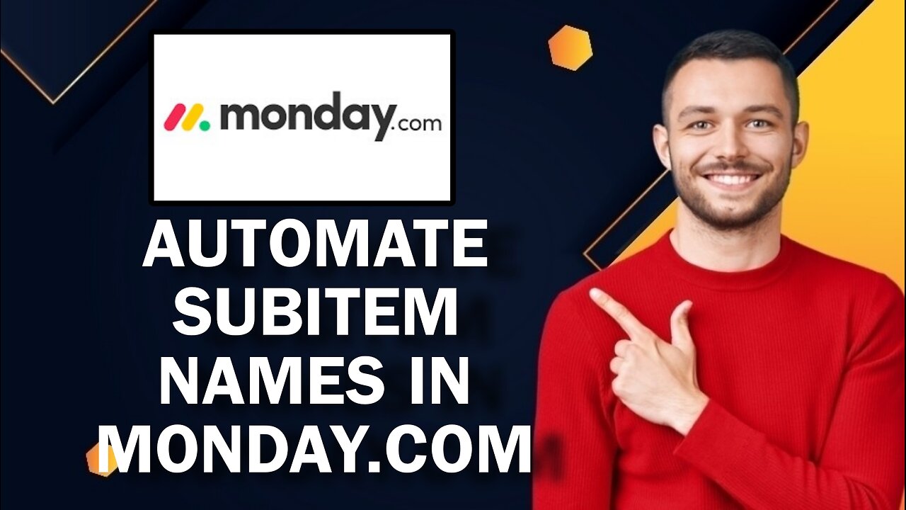 How To Automate Subitem Names In Monday.com | Easy Tutorial