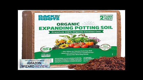 Back to the Roots 10lb Expandable Potting Soil Review