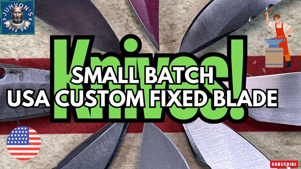 What Makes These Small Batch USA Custom Fixed Blade Knives SO SPECIAL?