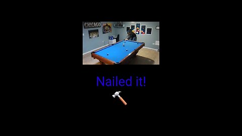 The Pocket is 17 feet away #billiards #pool #8BallPool #8ball #highlights #bankshot