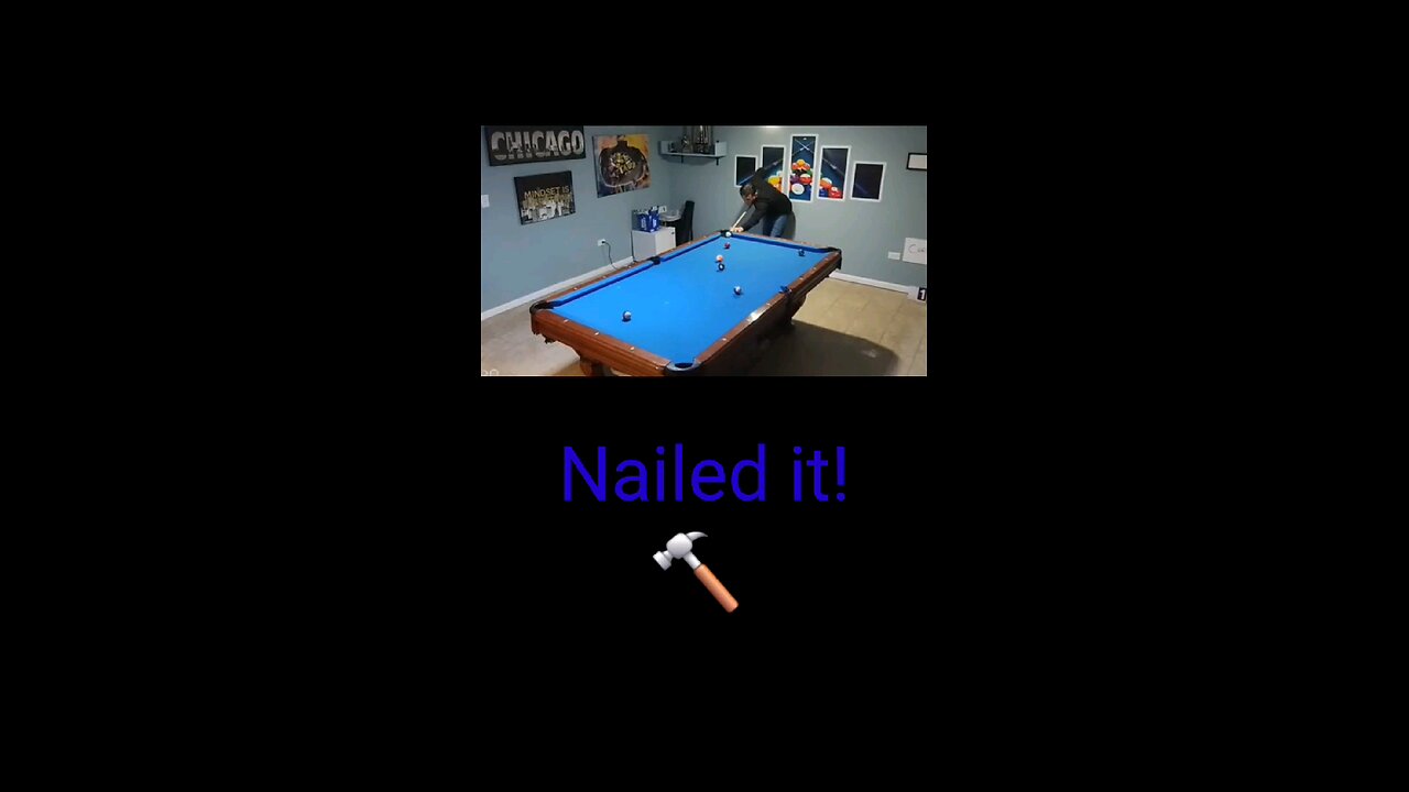 The Pocket is 17 feet away #billiards #pool #8BallPool #8ball #highlights #bankshot