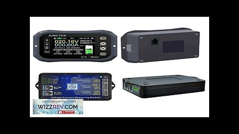 JUNCTEK Bluetooth KG-F 120V 100A 400A 600A LCD Power Display Battery Monitor Review