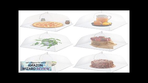 Simply Genius (6 pack) Large and Tall 17x17 Pop-Up Mesh Food Covers Review