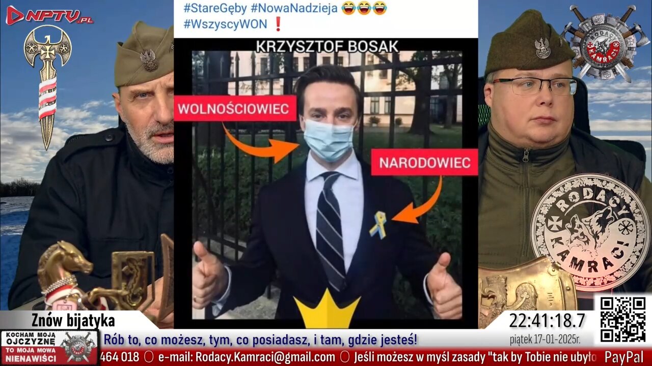 Znów bijatyka - Olszański, Osadowski NPTV (17.01.2025)