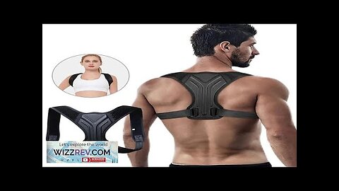 KALOAD Adjustable Back Shoulder Posture Corrector Belt Clavicle Spine Support for Home Review