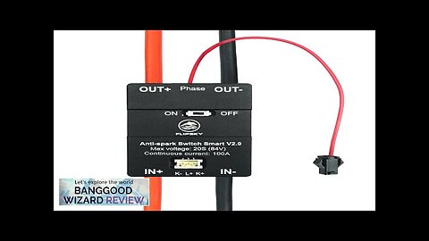 Flipsky Anti Spark Switch Smart Enhanced 300A for Electric Skateboard /Ebike/ Scooter/Robots Review