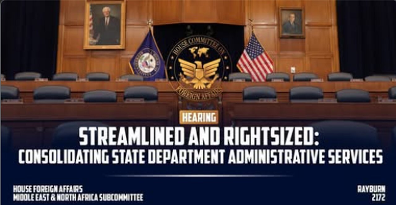 Streamlined and Rightsized: Consolidating State Department Administrative Services