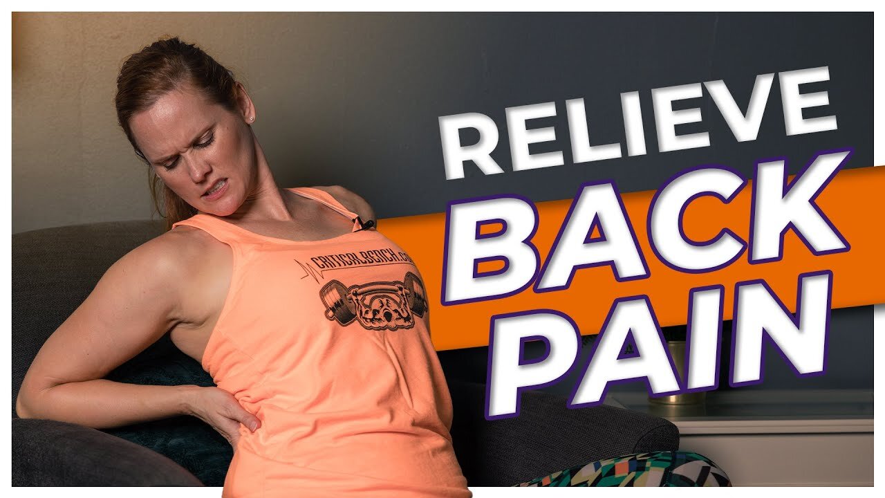Quick and Safe Solutions for Lower Back Pain - 3 exercises
