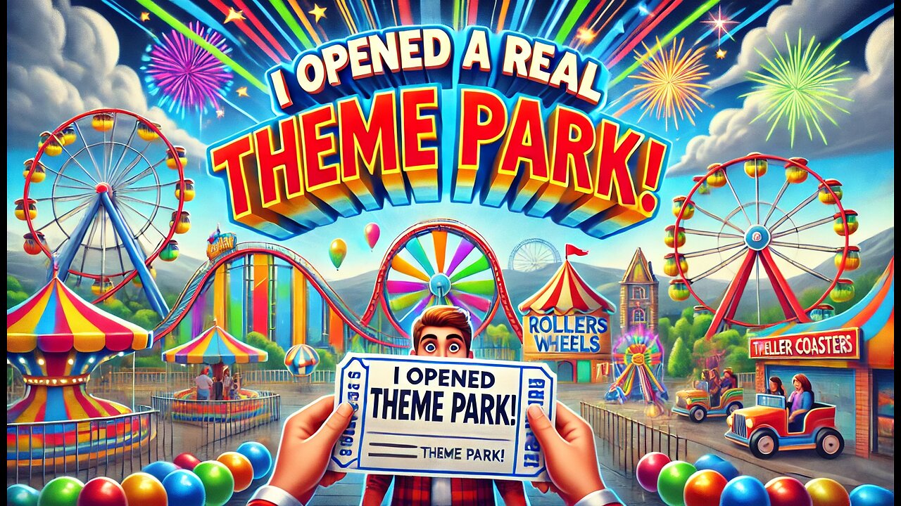 I Opened A Real Theme Park!