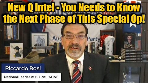 Lt. Col. Riccardo Bosi - New Q Intel - You Needs to Know the Next Phase of This Special Op!