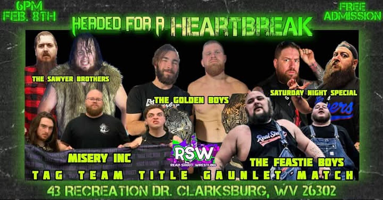 RSW TAG TEAM TITLE GAUNLET MATCH!!!