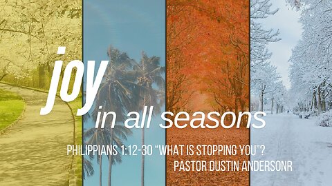 What Is Stopping You? | Pastor Dustin | Movement Church