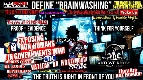 3.6.25: Define BRAINWASHING, The TRUTH is in FRONT of YOU, [D] party CON exposed, TRUMP did it