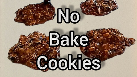 Chocolate Oatmeal No Bake Cookies