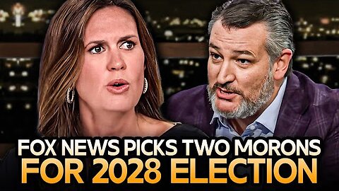 Fox News Calls For Ted Cruz And Sarah Huckabee Sanders To Be Republicans' 2028 Nominees.