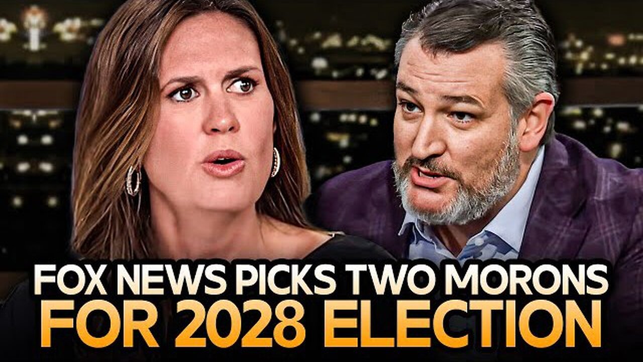 Fox News Calls For Ted Cruz And Sarah Huckabee Sanders To Be Republicans' 2028 Nominees.