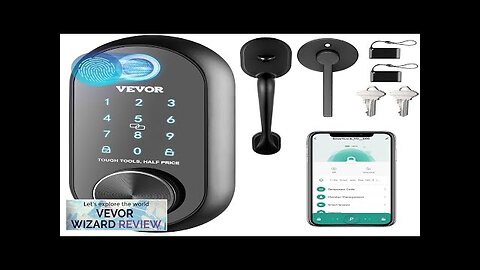 VEVOR Smart Lock 5-in-1 Smart Door Knob Keyless Entry Door Lock Review