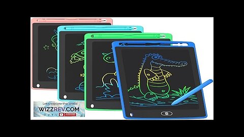 4 Pack LCD Writing Tablet for Kids 8.5 Inch Colorful Doodle Board Review