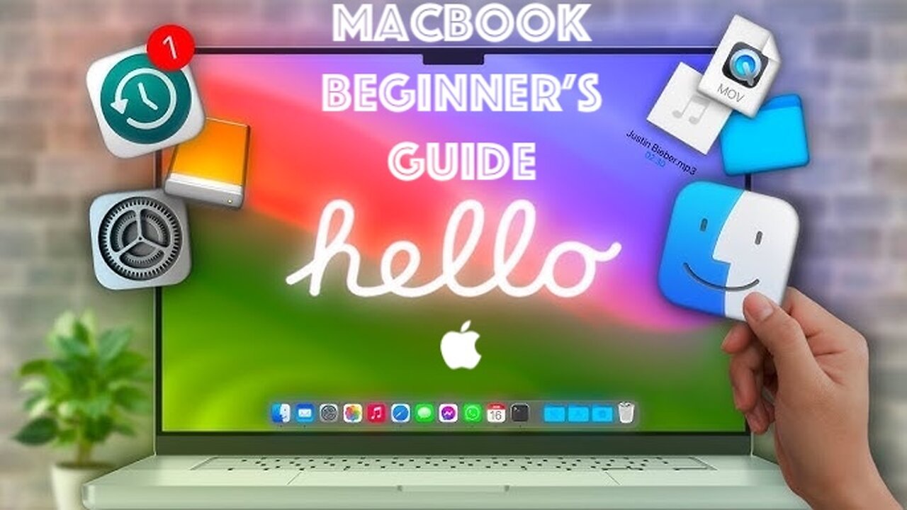 MacOS Beginner's Guide How to Use Dock and Menu Bar Etc.