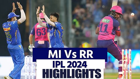 M14: MI vs RR – Match Highlights