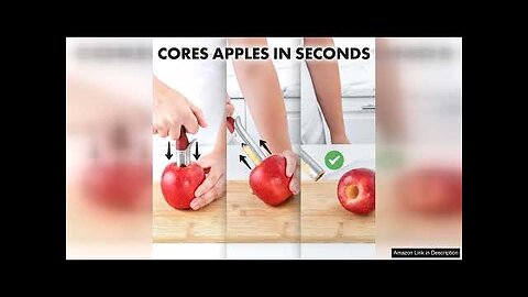 Zulay Kitchen Premium Apple Corer Tool Ultra Sharp Stainless Steel Serrated Review