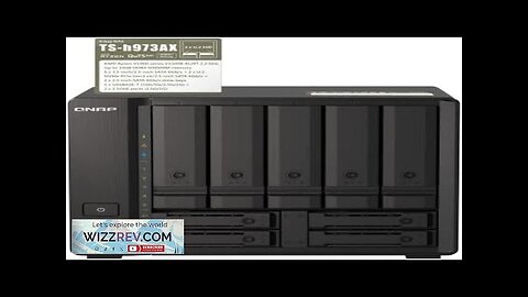 QNAP TS-h973AX-8G 9-Bay QuTS Hero NAS with 10GbE/2.5GbE Connectivity Review