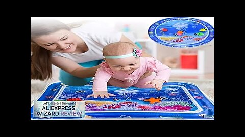 Infinno Inflatable Tummy Time Mat Premium Baby Water Play Mat for Infants Review