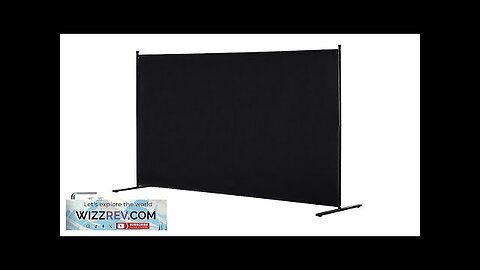 VEVOR 6FT Room Divider Single Panel Fabric Room Screen for Office Bedroom Review