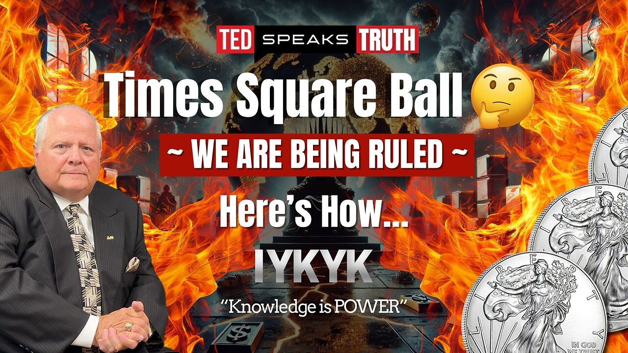 TIMES Square Ball 🤔 ~ We are BEING RULED ~ Here’s How… ~I Y K Y K~ “Knowledge is POWER”