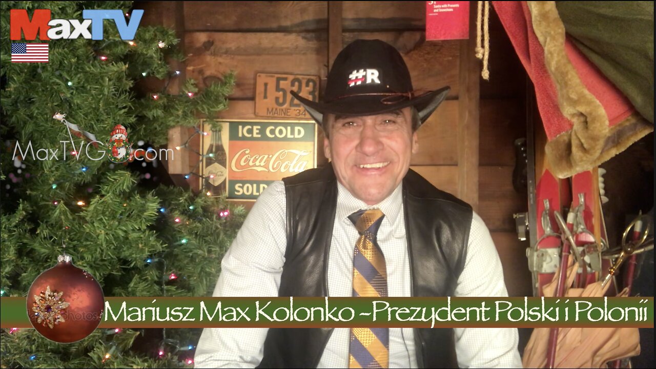 Max Kolonko -President of Poland and Polonia Happy New Year 2025 Poland!