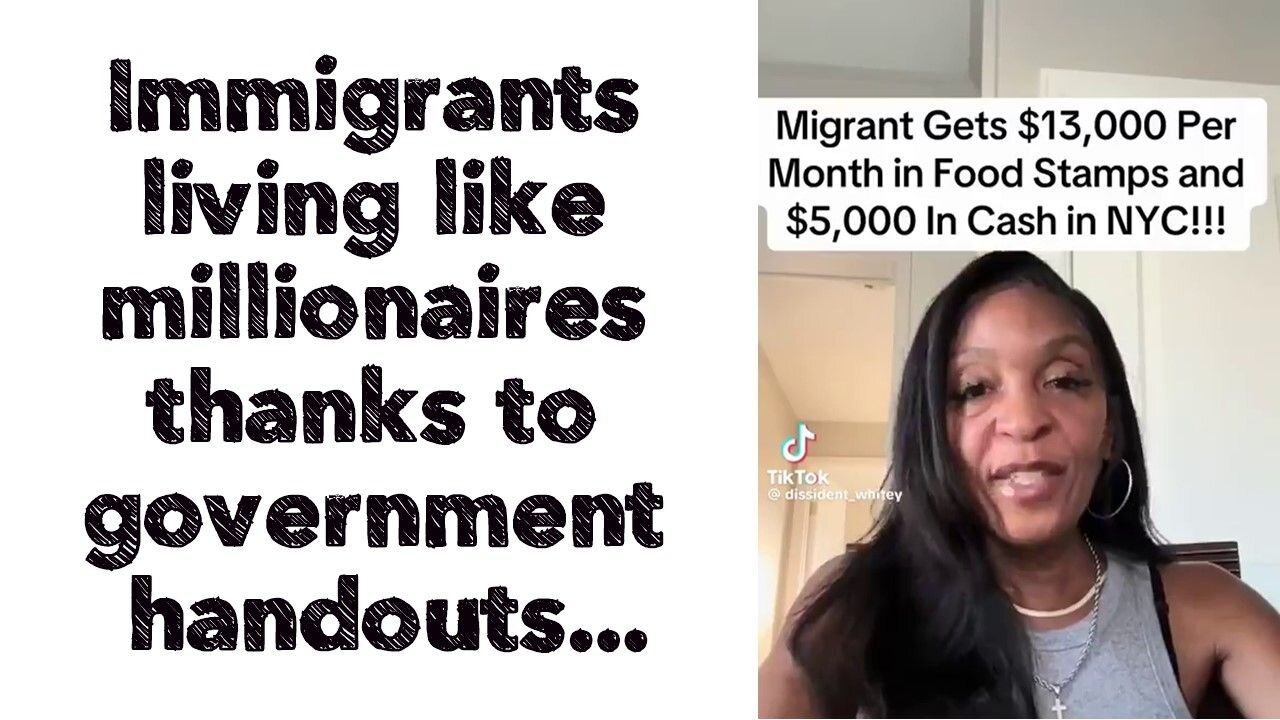 Immigrants living like millionaires thanks to government handouts...