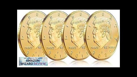 4 Years Set Donald Trump Gold Coin: 2017 2018 2019 2020 Collection Review