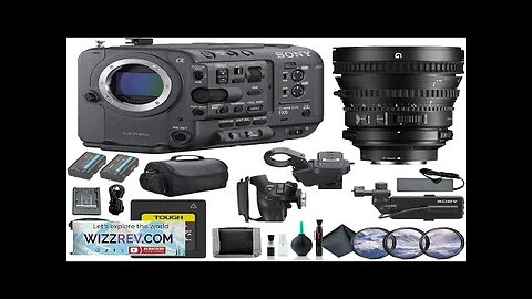 Sony FX6 Full-Frame Cinema Camera Body Only ILME-FX6V FE PZ 28-135mm Lens Review