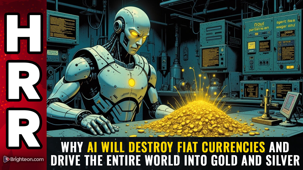 Why AI will DESTROY fiat currencies and drive the entire world into GOLD and SILVER