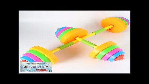 Children Dumbbell Toy Plastic Dumbbell Kids Kindergarten Arm Training Dumbbel Equipment Review