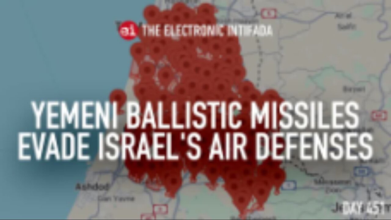 Yemeni Ballistic Missiles Evade Israel's Air Defenses