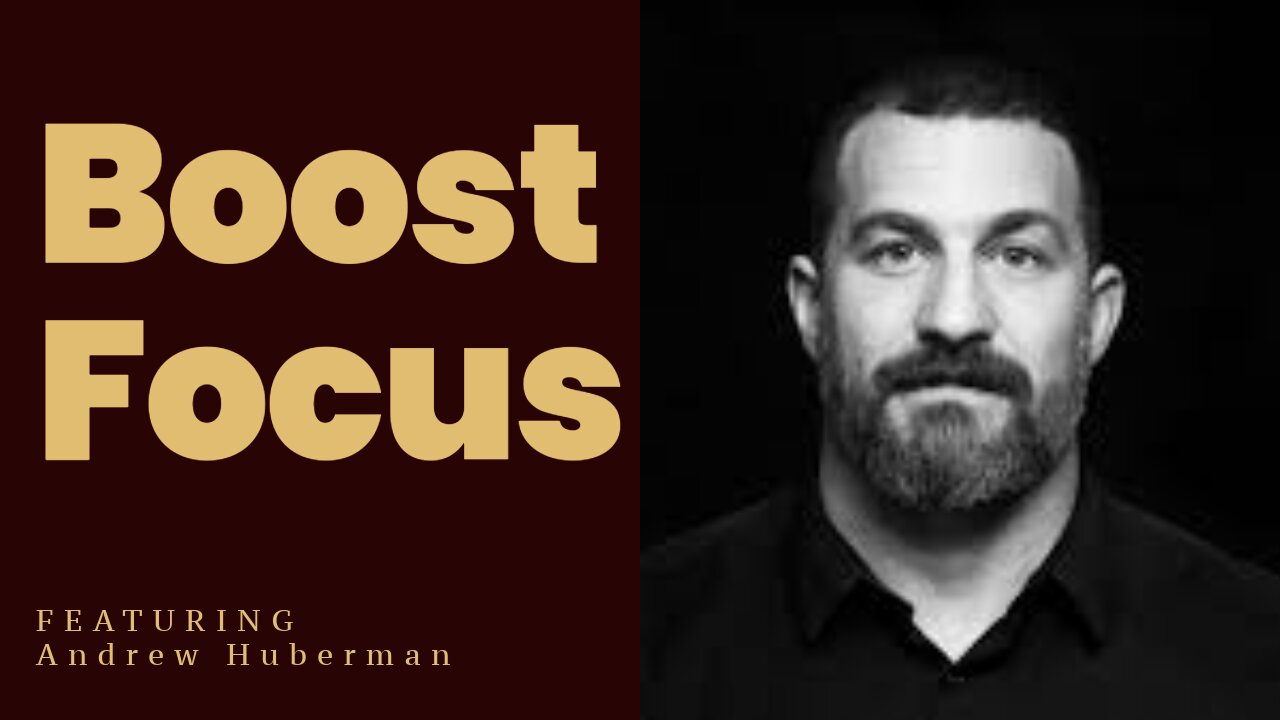 How to Boost Focus 🤫 Andrew Huberman Motivation