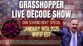 Grasshopper Live Decode Show - Dan Scavino Birthday Special