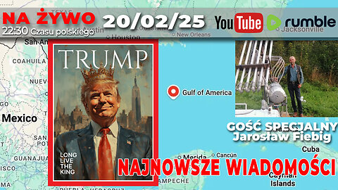 🔴20/02/25 | Andy Choinski LIVE | NAJNOWSZE WIADOMOŚCI | GOŚĆ SPECJALNY -Jarosław Fiebig