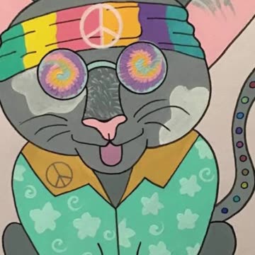 Hippie Kitty timelapse