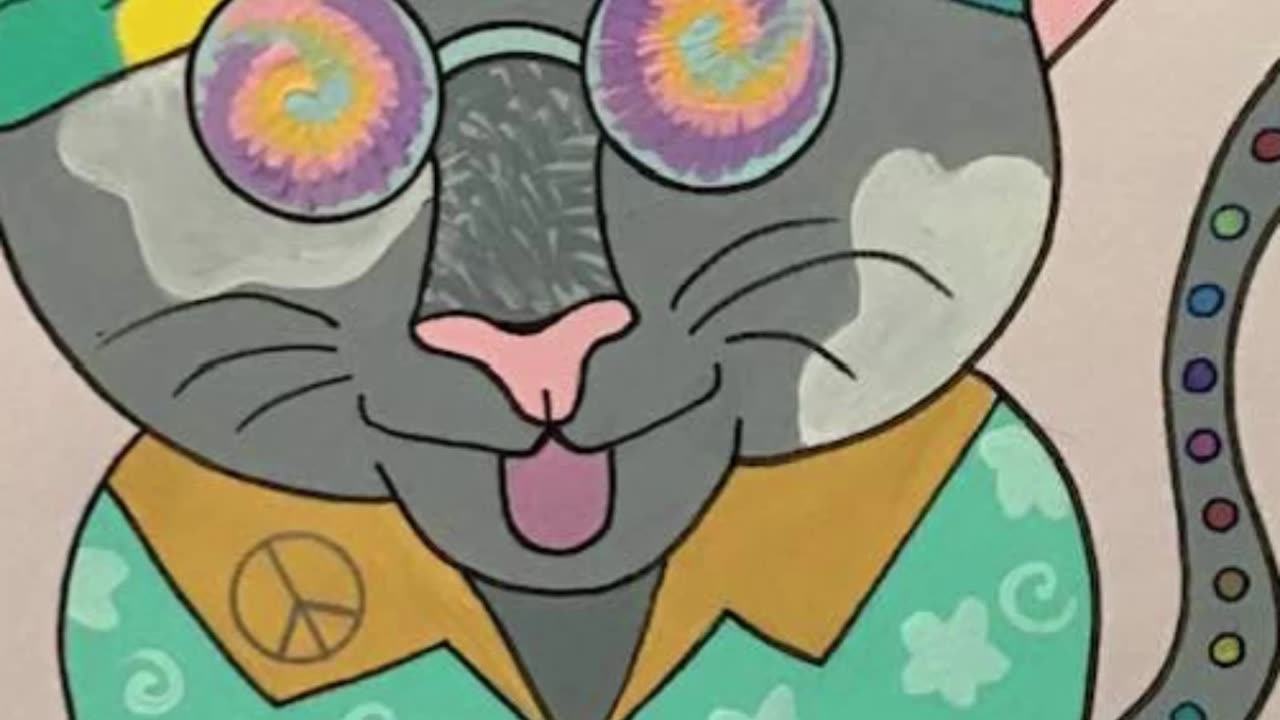 Hippie Kitty timelapse