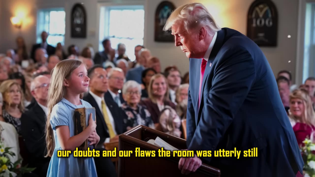 A Little Girl Asks Trump About God – His Response Brings Her To Tears