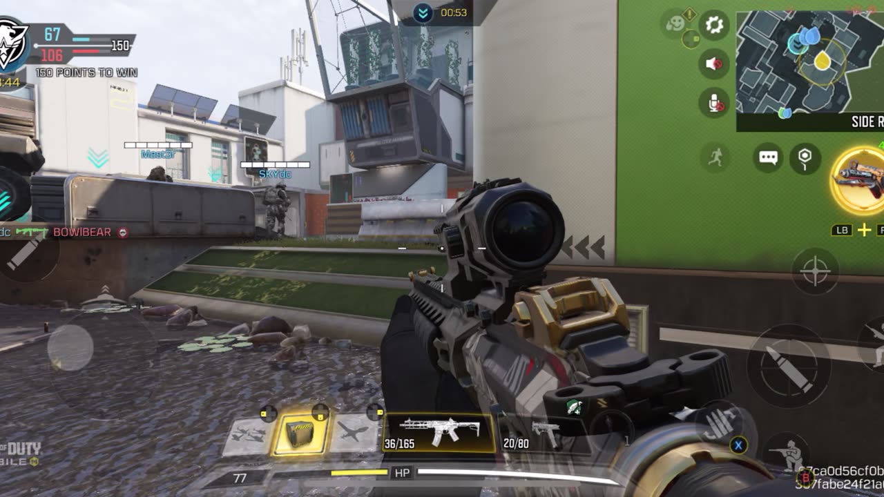 Late night play Call of duty mobile