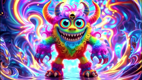 Mini Monster Psychedelic Trance - Gothic Visuals | Music Mix #psychedelictrance #psytrance #music