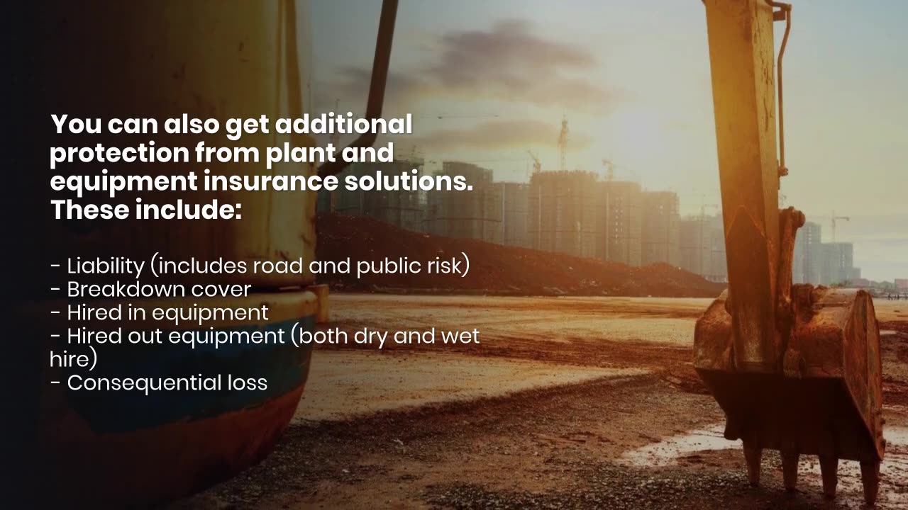 Plant and Equipment Insurance