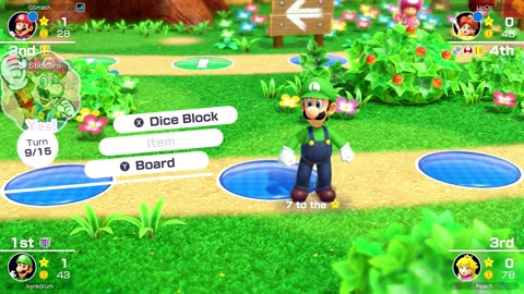 Mario Party Superstars Woody's Woods Online Multiplayer 15 Turn Game Part Three