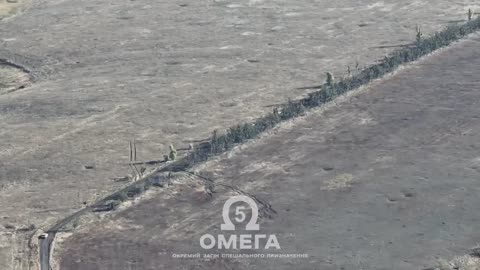 💥🔥 Destruction of Russian column by "OMEGA" unit.