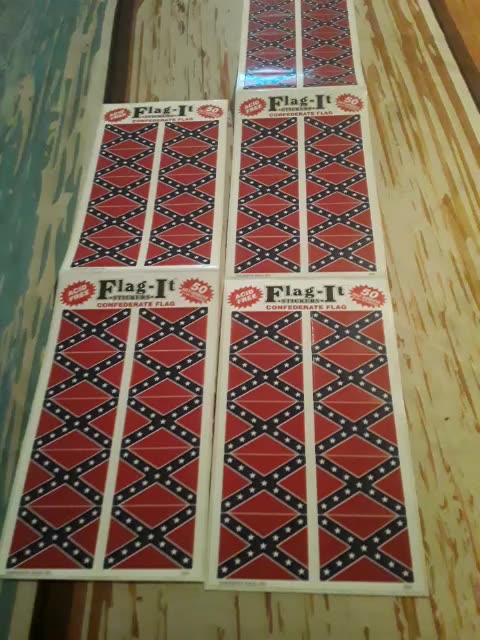 50 REBEL FLAGS all at one time!! 😲