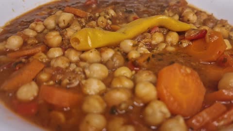 Chickpeas turn out delicious when cooked this way!