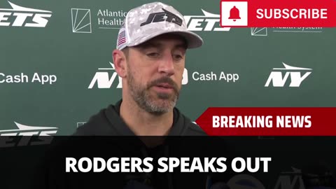 Aaron Rodgers Speaks Out On Time With Jets